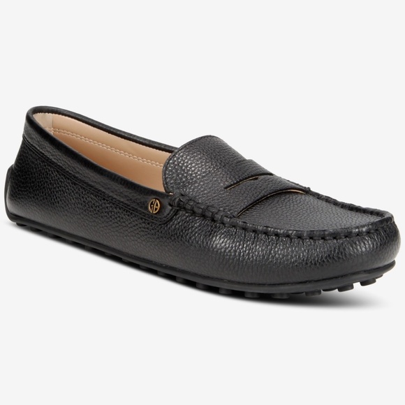 Giani Bernini Shoes - Giani Bernini Women's Carinna Memory Foam Slip on Drivers Black Leather
